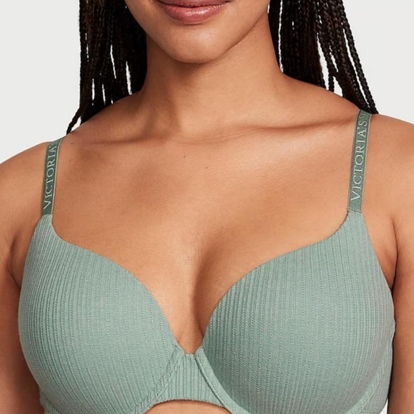 NWT Victoria's Secret Push-Up Perfect Shape Pointelle Bra women’s, ladies - Picture 1 of 8